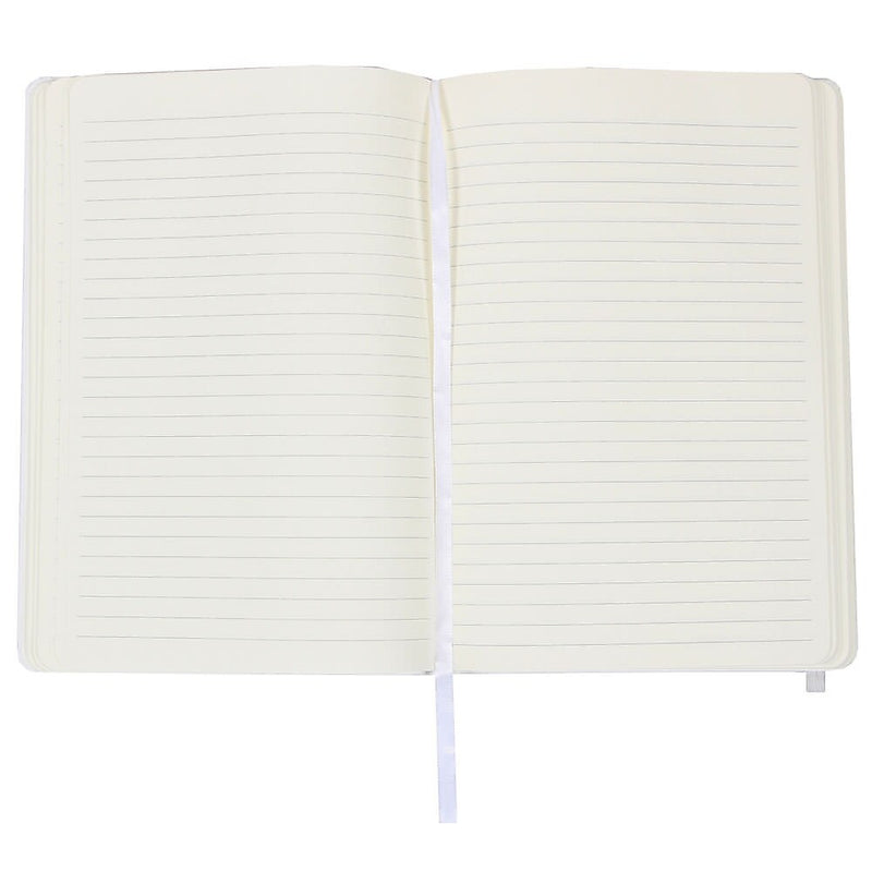 JAM Paper Pocket Notebook, 5.875" x 8.5", Narrow Ruled, 100 Sheets, White (340526604)