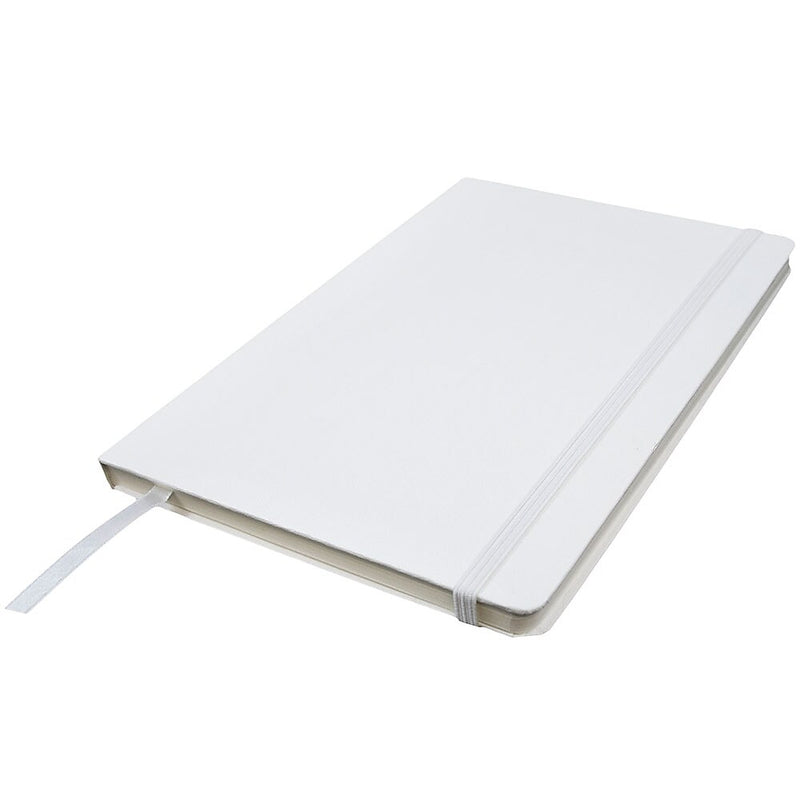JAM Paper Pocket Notebook, 5.875" x 8.5", Narrow Ruled, 100 Sheets, White (340526604)