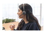 Cisco 532 Wired Dual Phone Headset, Over-the-Head, Black (CP-HS-W-532-USBA=)