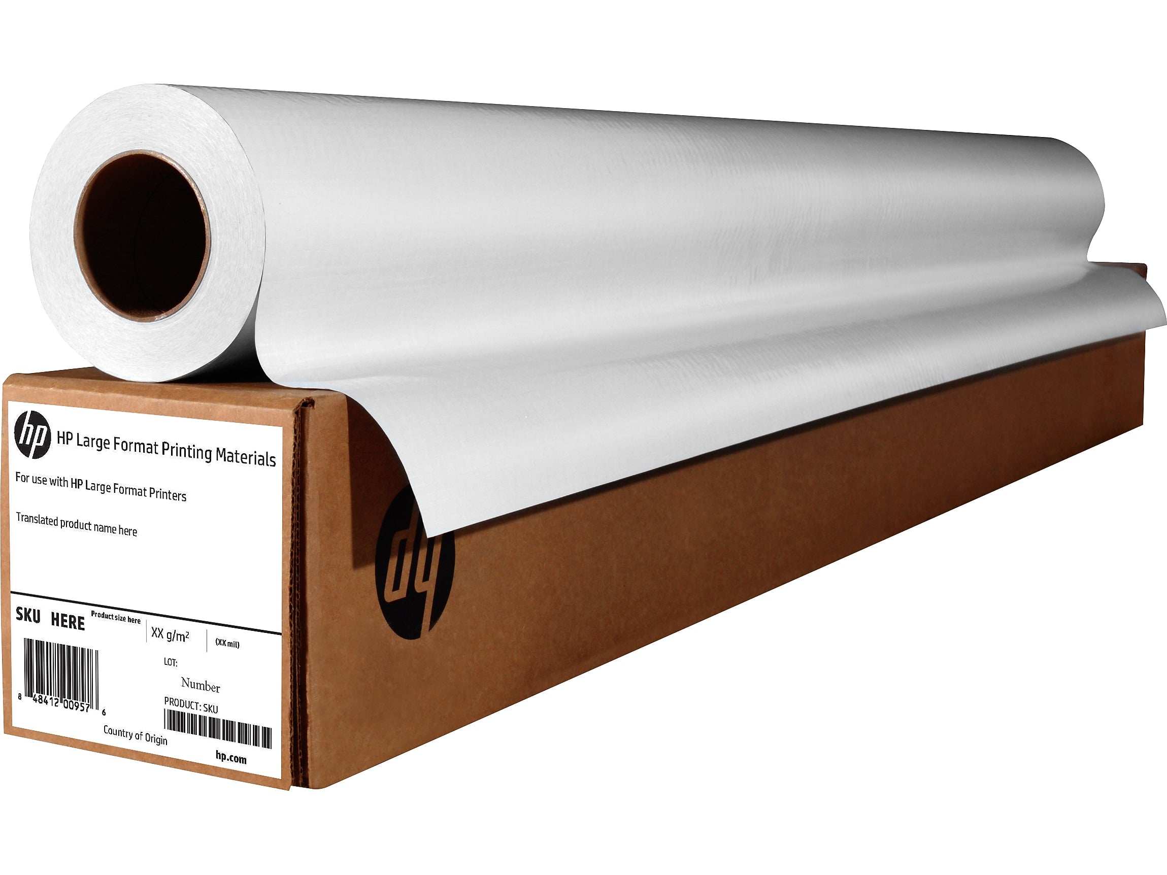 HP Universal Wide Format Bond Paper Roll, 42" x 150' (Q1398A)