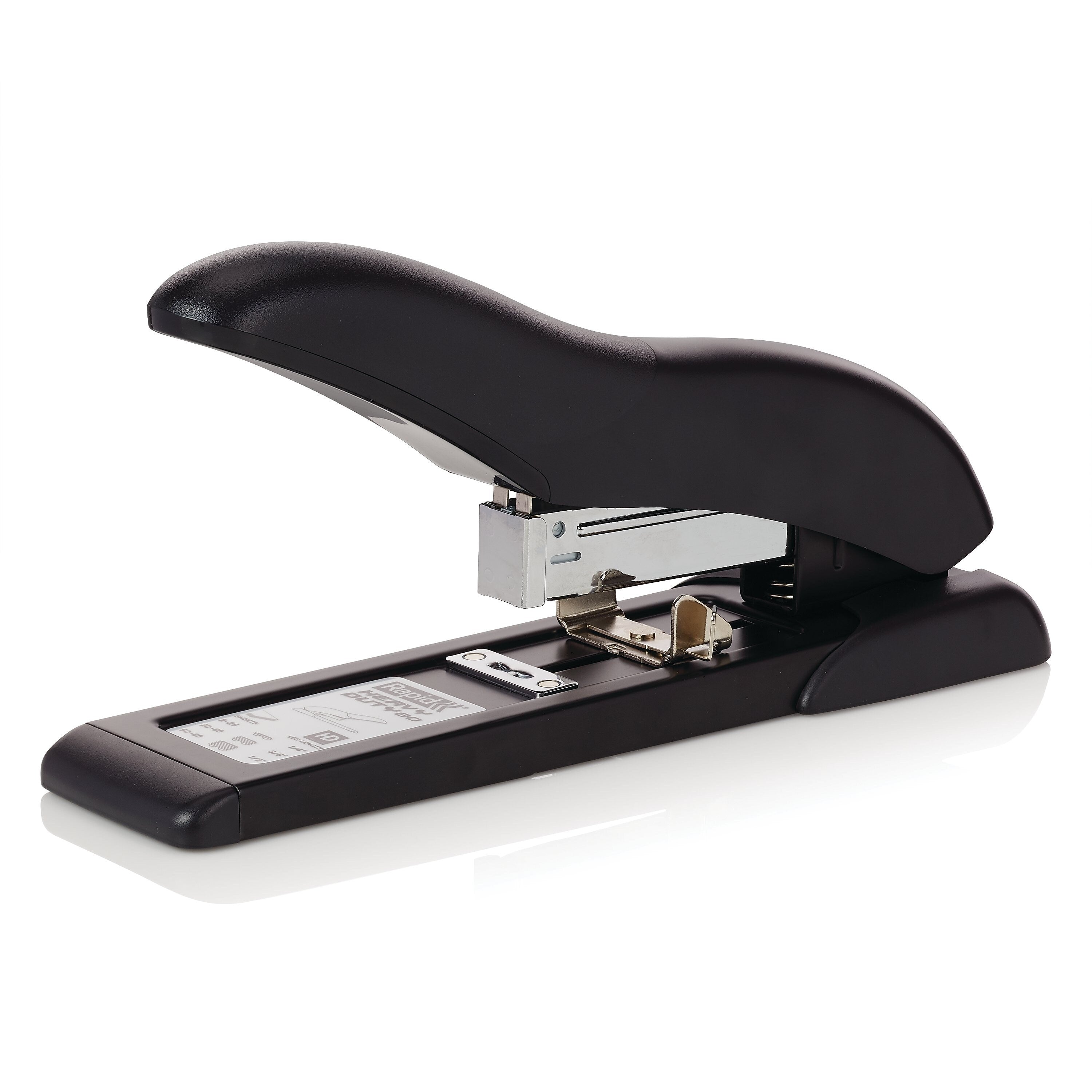 Rapid Eco HD 80 Heavy-Duty Stapler, 80-Sheet Capacity, Black (73159)