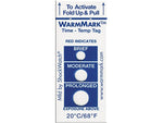 WarmMark Short-Run 20°F C/68°F Chemical Temperature Indicator, 100/Pack (WM 20/68)
