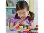 Learning Resources MathLink Cubes Early Math Activity Set, Assorted Colors, 115 Pieces/Set (LER 4286)
