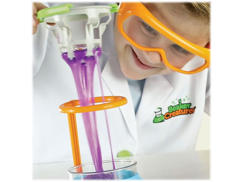 Learning Resources Beaker Creatures Alien Experiment Lab, Assorted Colors, 18 Pieces/Set (LER 3830)