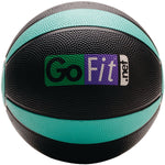 Gofit Medicine Ball, Black/Green (GF-MB4)