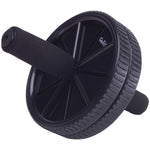 Gofit Black Deluxe Exercise Wheel, Black (GF-DEW)