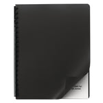 Swingline GBC Solids Standard Presentation Covers, 8-3/4" x 11-1/4", Black, 25/Pack (25703)