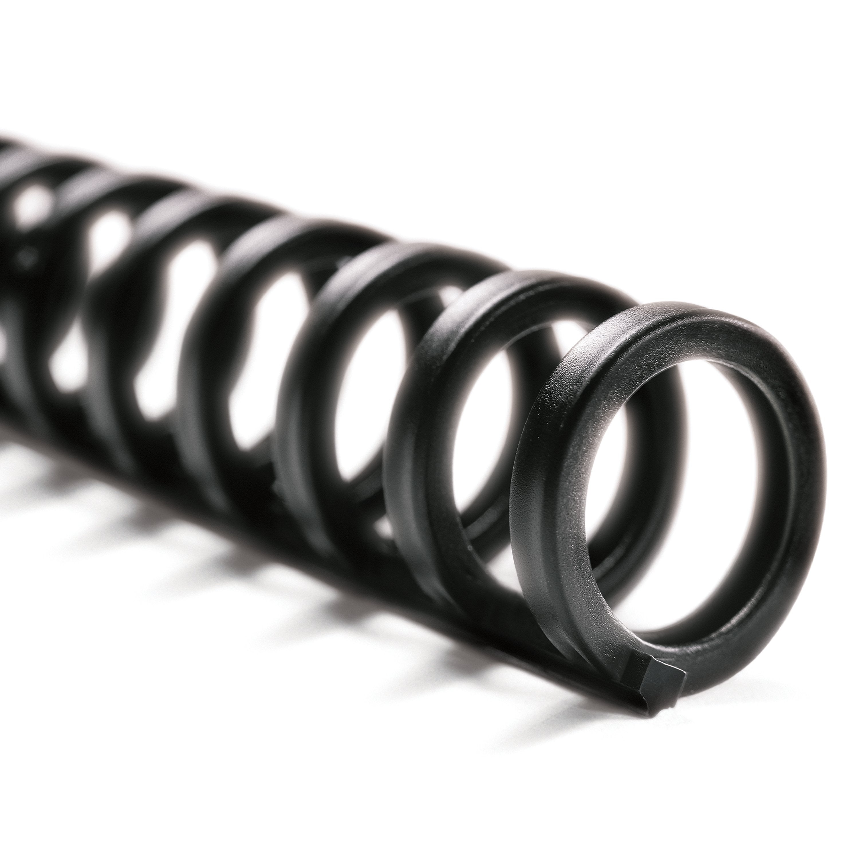 GBC 5/16" Plastic Binding Spine Comb, 45 Sheet Capacity, Black, 25/Pack (2515662)