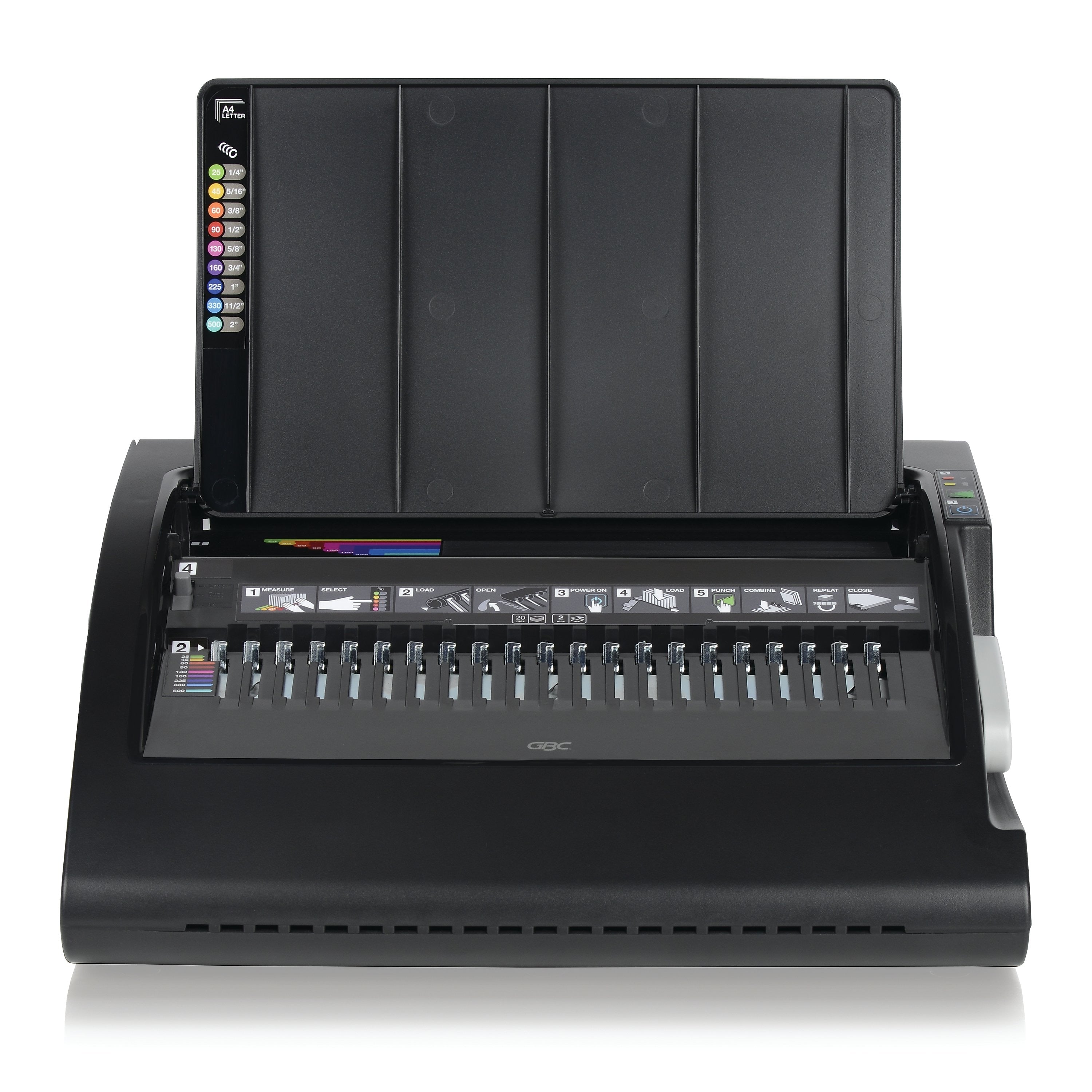 Swingline GBC CombBind C210E Comb Binding Machine, 330 Sheet Capacity, Black (7708175)