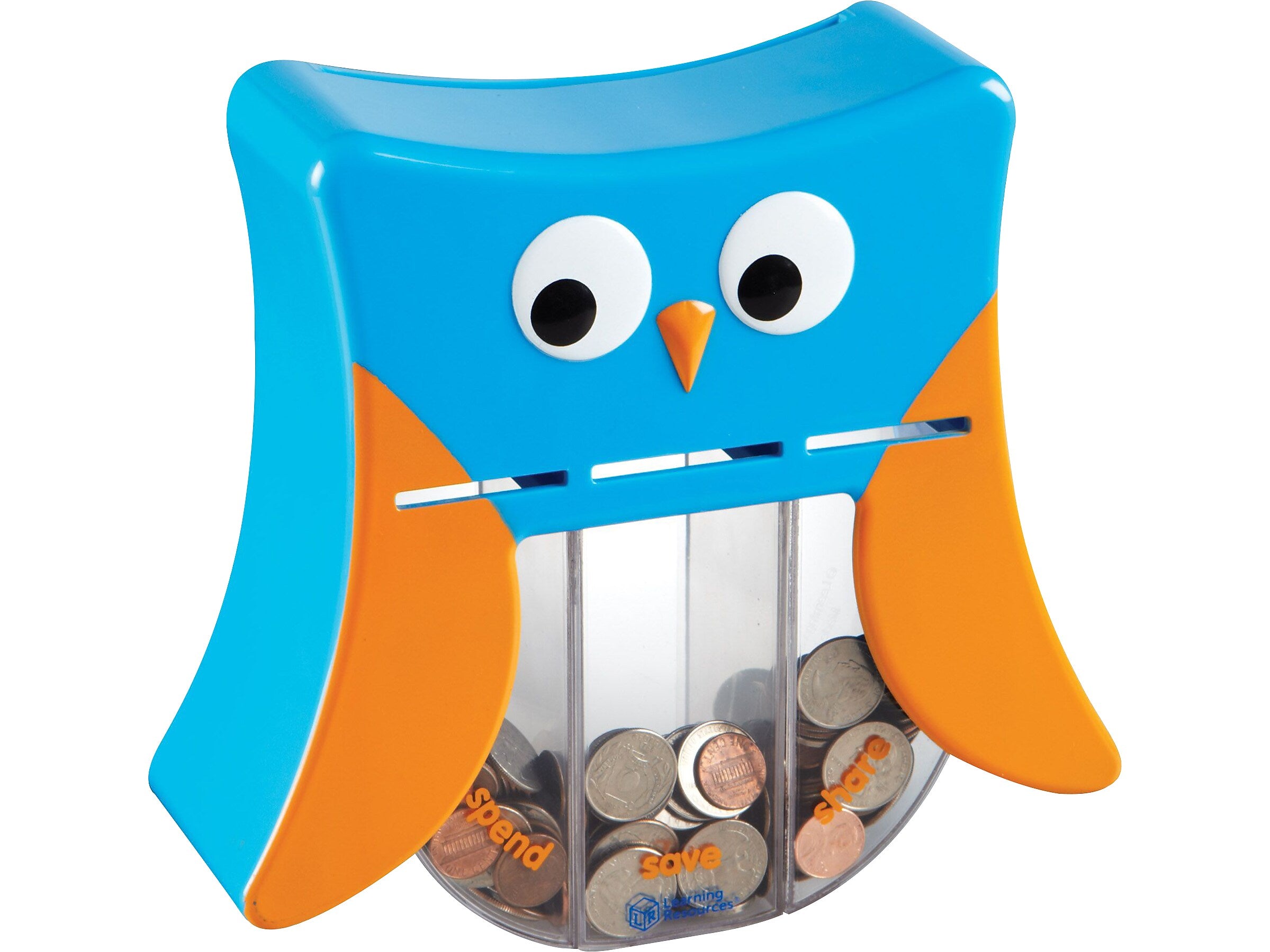 Learning Resources Wise Owl Teaching Bank, Multi Colors (LER 9582)