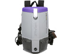 ProTeam Super Coach Pro 6 Backpack Vacuum, Gray/Purple/Black (107344)