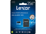 Lexar High-Performance 633x 256GB microSDXC Memory Card with Adapter, Class 10, UHS-I (LSDMI256BBNL633)