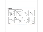U Brands Glass Dry-Erase Whiteboard, 4' x 3' (3972U00-01)