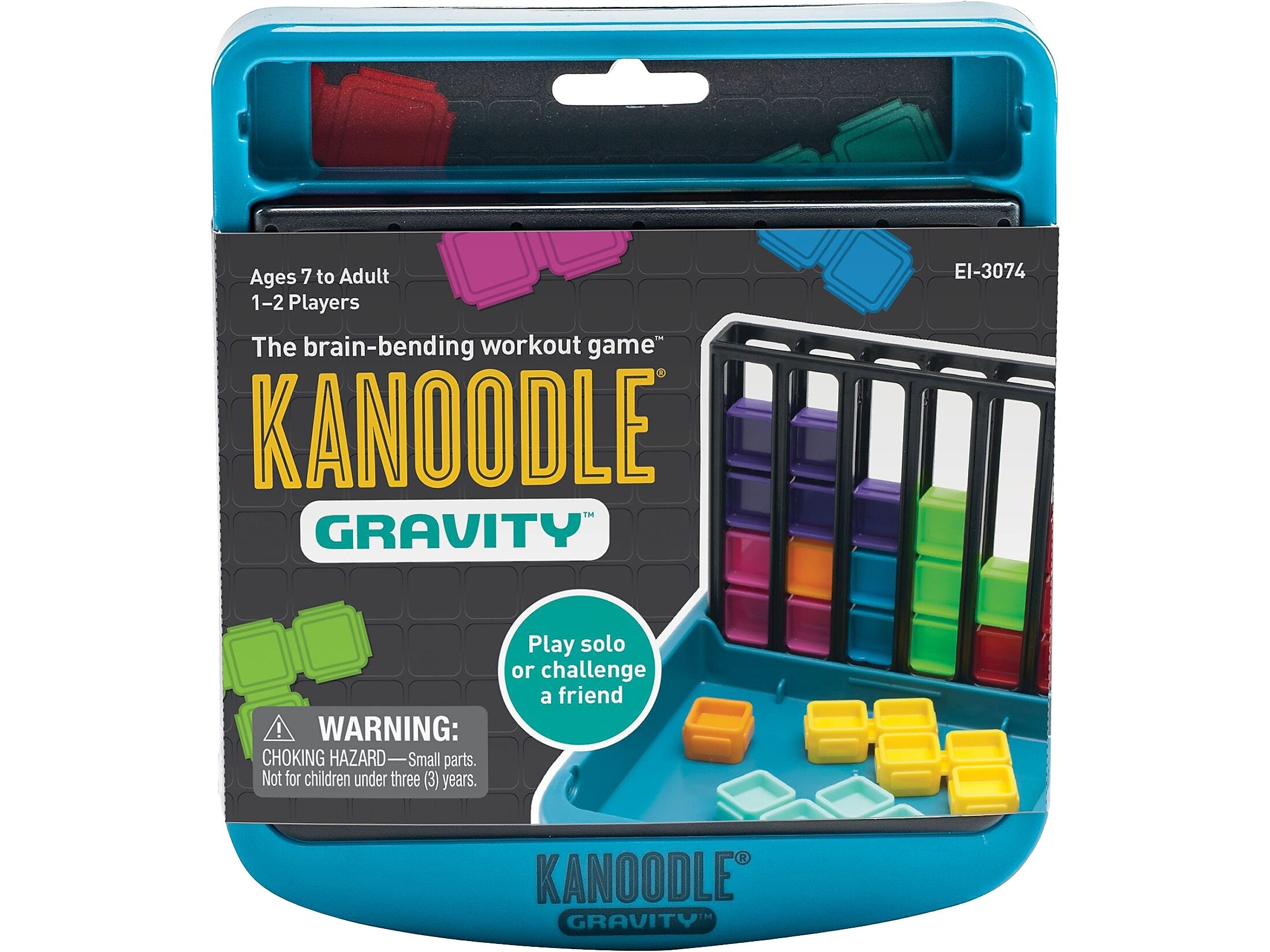 Educational Insights Kanoodle Gravity, Brain-Bending Puzzle Game for Kids, Teens & Adults, Ages 7+ (3074)
