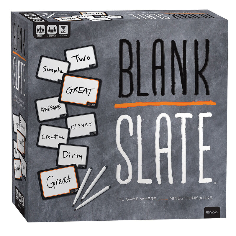 USAopoly Blank Slate Board Game, Ages 8+ (USABL123537)