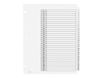 Avery Ready Index Table of Contents Paper Dividers, 1-31 Tabs, White, 6 Sets/Pack (11827)