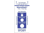 WarmMark Short-Run 30°C/86°F Chemical Temperature Indicator, 100/Pack (WM 30/86)