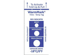 WarmMark Short-Run -18°C/0°F Chemical Temperature Indicator, 100/Pack (WM-18/0)