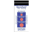WarmMark Short-Run 10°C/50°F Chemical Temperature Indicator, 100/Pack (WM 10/50)