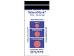 WarmMark Short-Run 25°C/77°F Chemical Temperature Indicator, 100/Pack (WM 25/77)