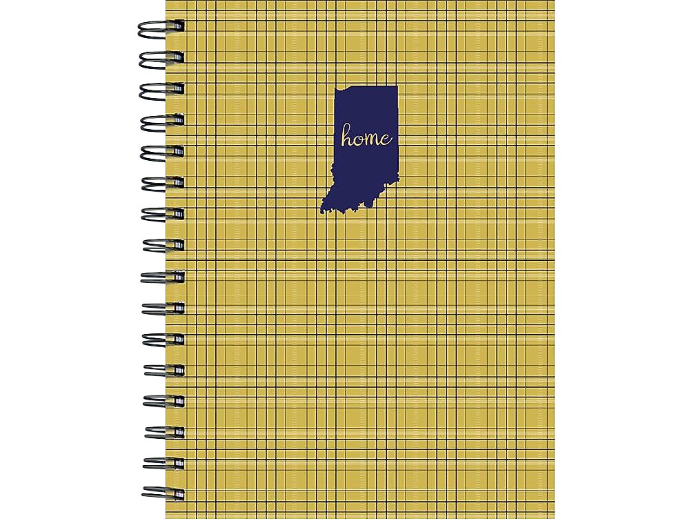 TF Publishing Indiana Soft Journal, 7" x 9", Golden Plaid (99-INDY2)