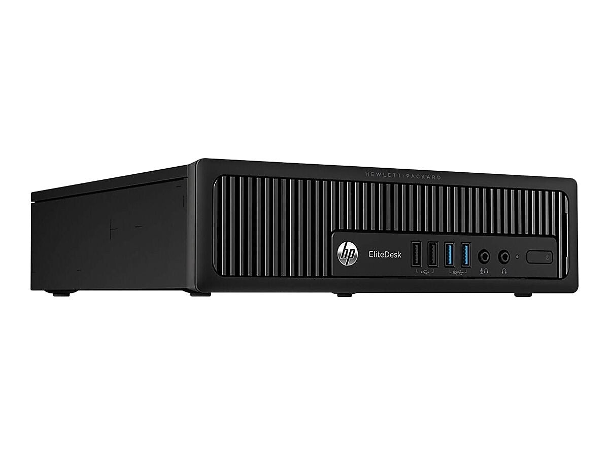 HP EliteDesk 800 G1 Refurbished Desktop Computer, Intel Core i5-4570S, 8GB Memory, 240GB SSD