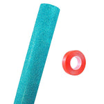 JAM Paper Wrapping Paper Set, 25 Sq. ft. x 30", Aqua Blue (354532655)
