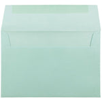 JAM Paper A9 Invitation Envelopes, 5.75 x 8.75, Aqua Blue, Bulk 250/Box (157461h)
