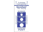 WarmMark Short-Run 5°C/41°F Chemical Temperature Indicator, 100/Pack (WM 5/41)