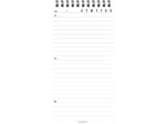 TF Publishing Michigan Daily Agenda 4" x 8.5" Planner, Aquamarine (99-MICHDA)
