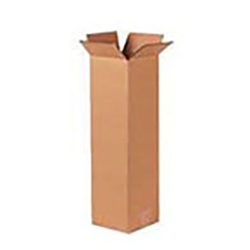 4" x 4" x 40" Shipping Boxes, Brown, 25/Pack (BS040440)