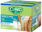 Curad Variety Pack Assorted Adhesive Bandages, 200/Pack (CUR0800RB)