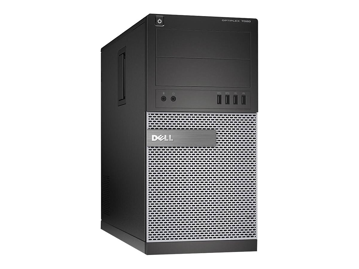 Dell OptiPlex 7020 Refurbished Desktop Computer, Intel Core i7-4770, 16GB Memory, 512GB SSD (DELL7020TI7W10P)