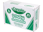 Crayola Molding Dough Craft Kit, Assorted Colors, 105/Box (57-0172)