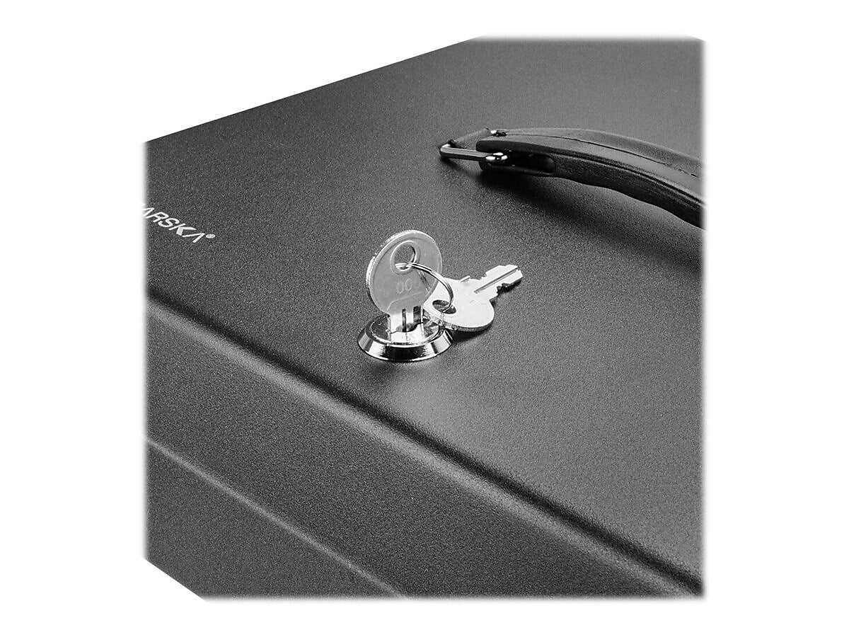 BARSKA Standard Cash Box, Black (CB13052)