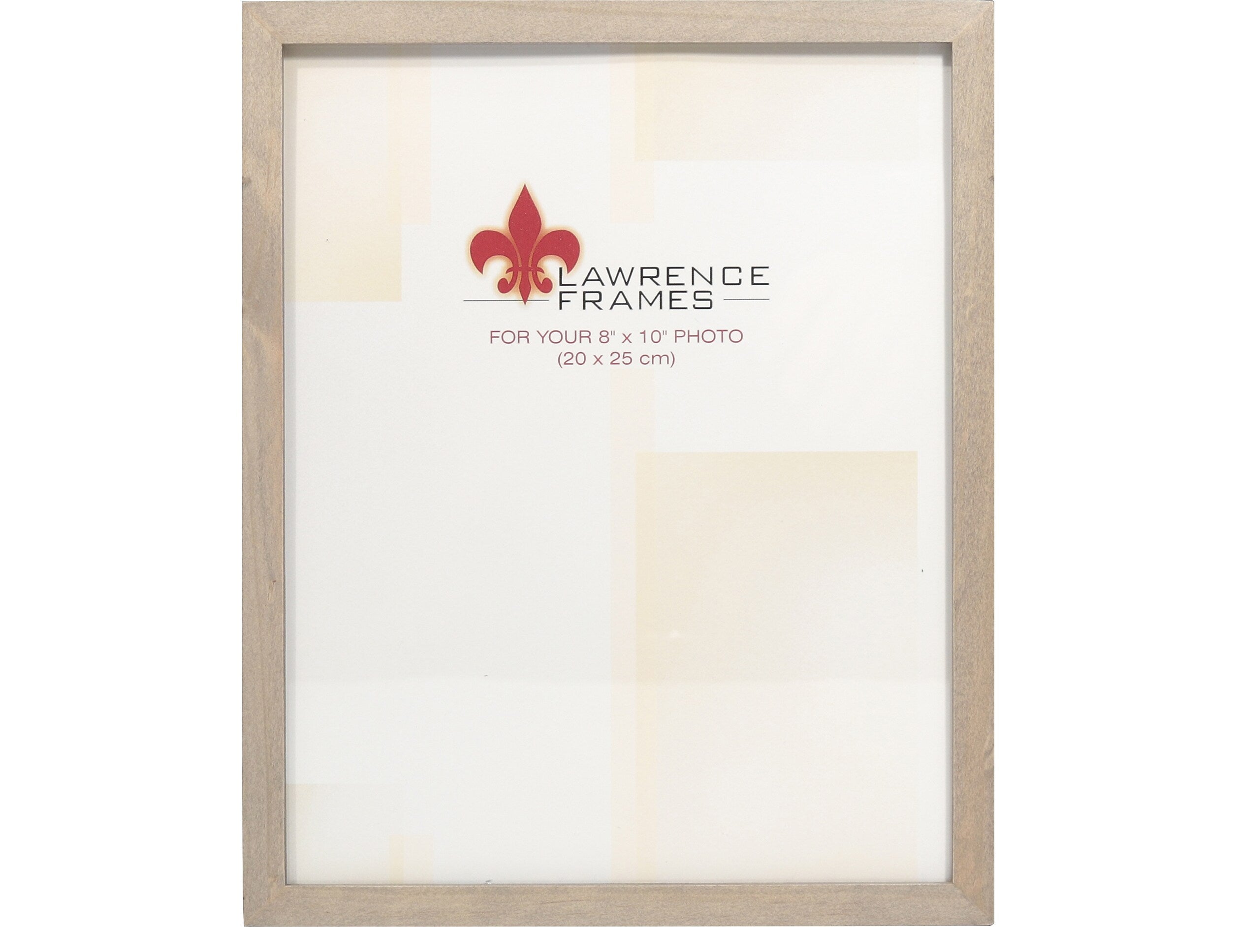 Lawrence Frames Gallery Wood Picture Frame, Light Gray (756180)