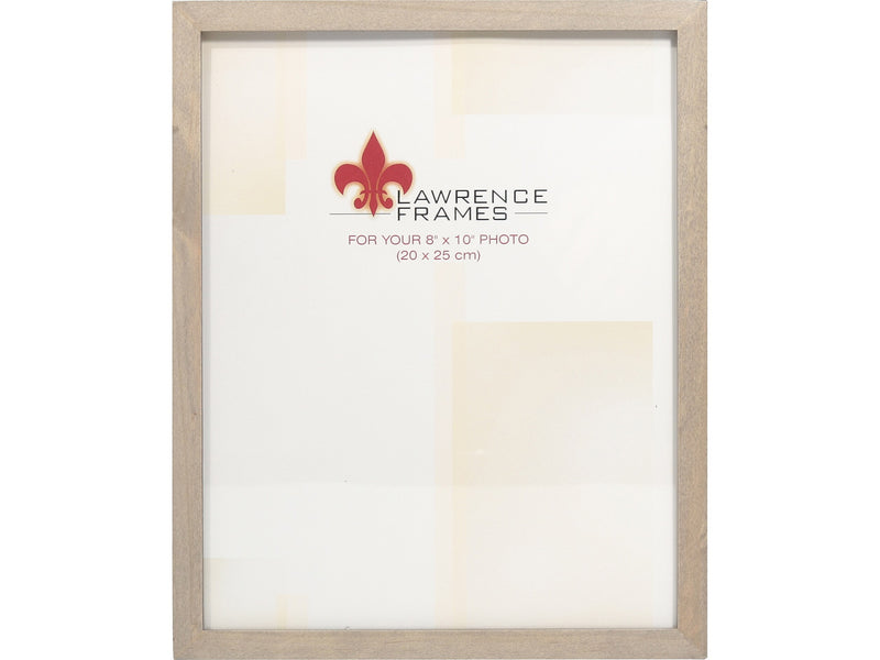 Lawrence Frames Gallery Wood Picture Frame, Light Gray (756180)