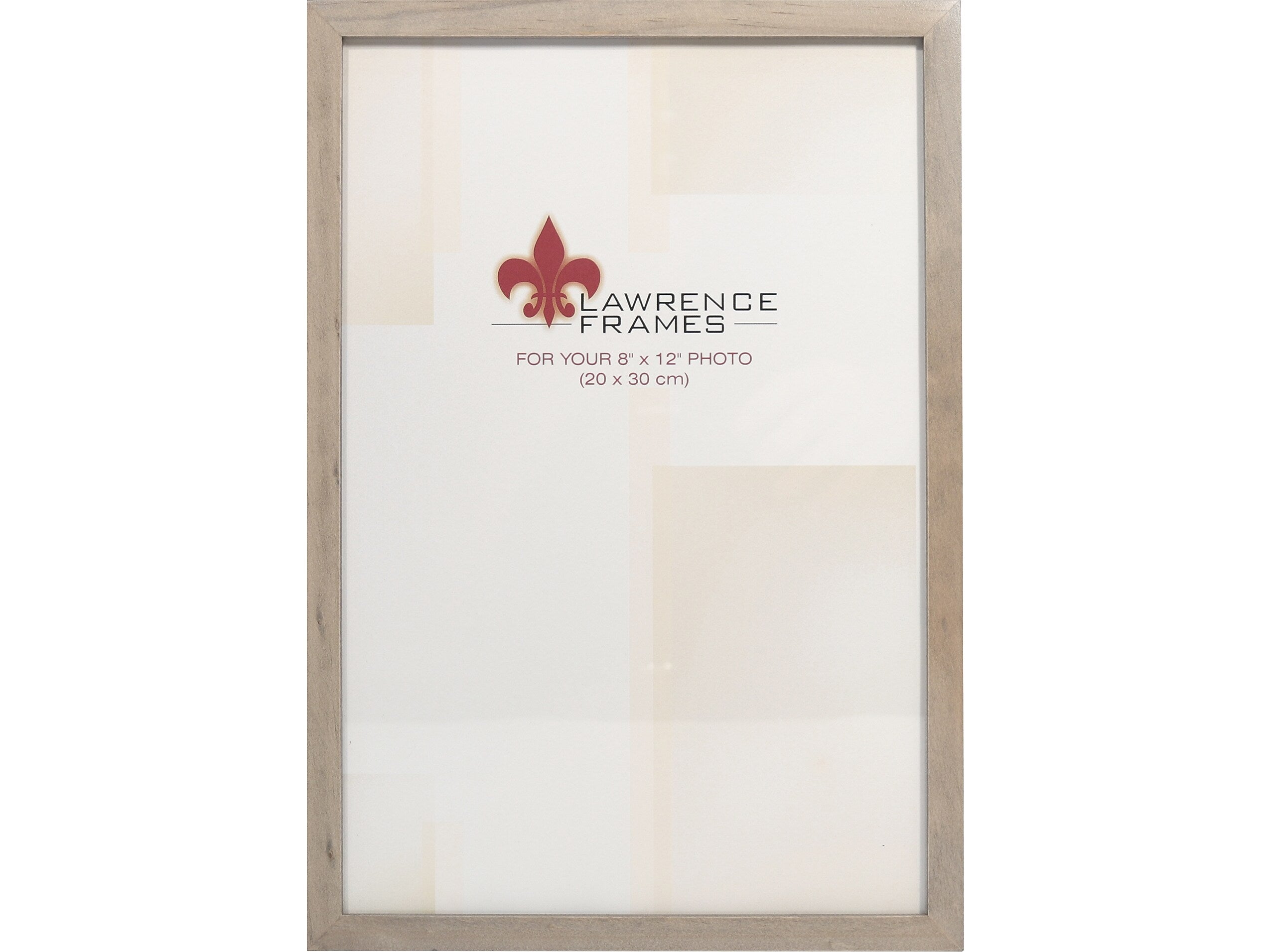 Lawrence Frames Gallery Wood Picture Frame, Light Gray (756182)