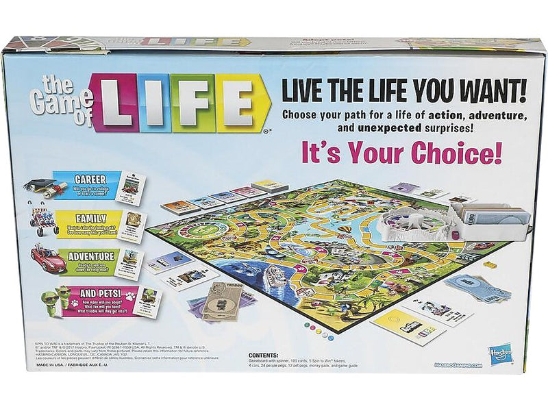 Hasbro The Game of Life Board Game (E4304)