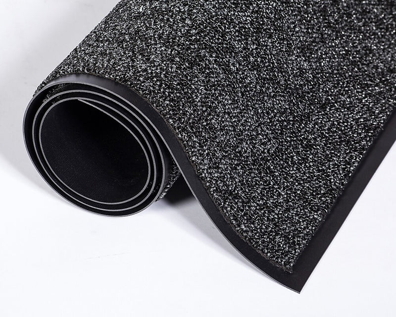 Crown Mats Fore-Runner Commercial Scraper Entrance Floor Mat, 3' x 5', Gray (CWNFN0035GY)