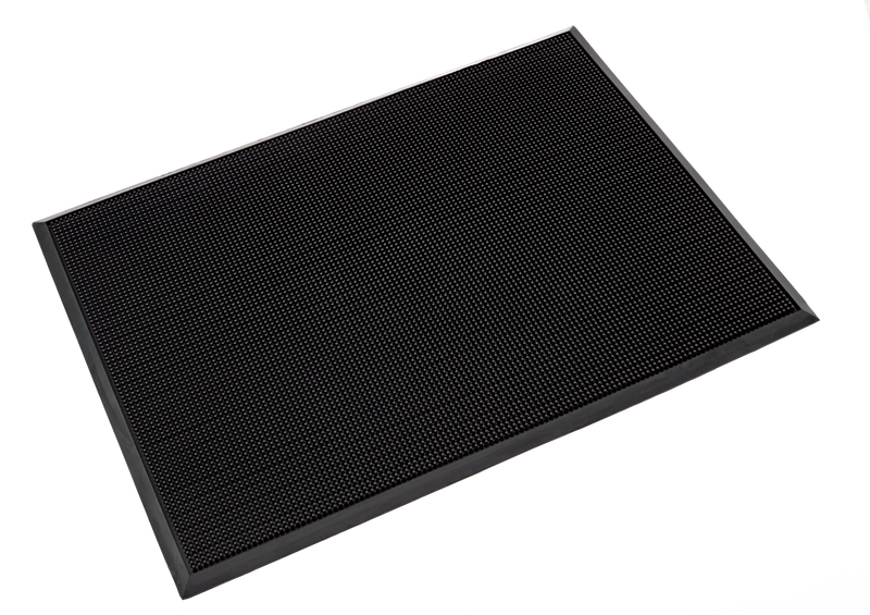 Crown Mat-A-Dor Indoor/Outdoor Scraper Mat, 36" x 72", Black (CWNMAFG62BK)