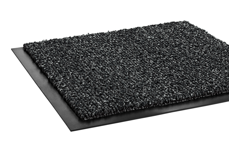 Crown Cross-Over Wiper/Scraper Floor Mat, 48" x 72", Gray (CWNCS0046GY)