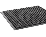 Crown Needle Rib Wipe Synthetic Scraper Mat, 72" x 48", Gray (CWNNR0046GY)
