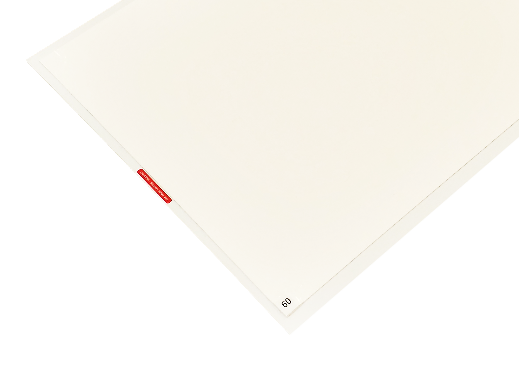 Crown Walk-N-Clean Specialty Floor Mat, 31.5" x 25.5", White (CWNWC3125SW)