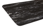 Crown Cushion-Step Marbleized Rubber Anti-Fatigue Floor Mat, 36" x 60", Black (CWNCU3660BK)