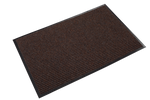 Crown Needle-Rib Wiper/Scraper Floor Mat, 36" x 120", Brown (CWNNR0310BR)