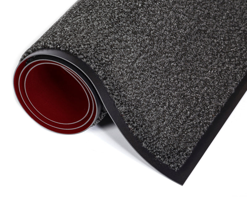 Crown Mats Dust-Star Microfiber Wiper Floor Mat, 4' x 6', Charcoal (CWNDS0046CH)