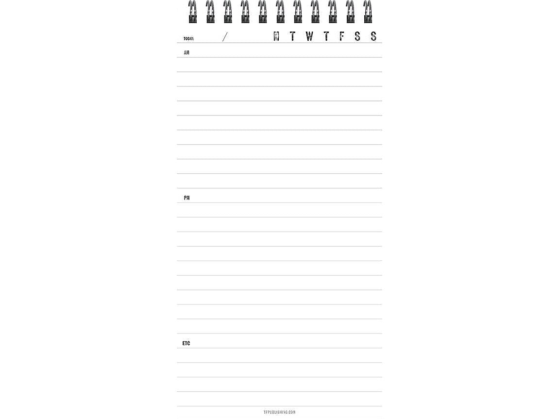 TF Publishing Wisconsin 4" x 8.5" Planner, Cheddar Cheese (99-WISCDA)