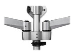 StarTech Wall Mounted Computer Workstation - Articulating Monitor Arm Adjustable, Up to 30", Silver (WALLSTSI1)