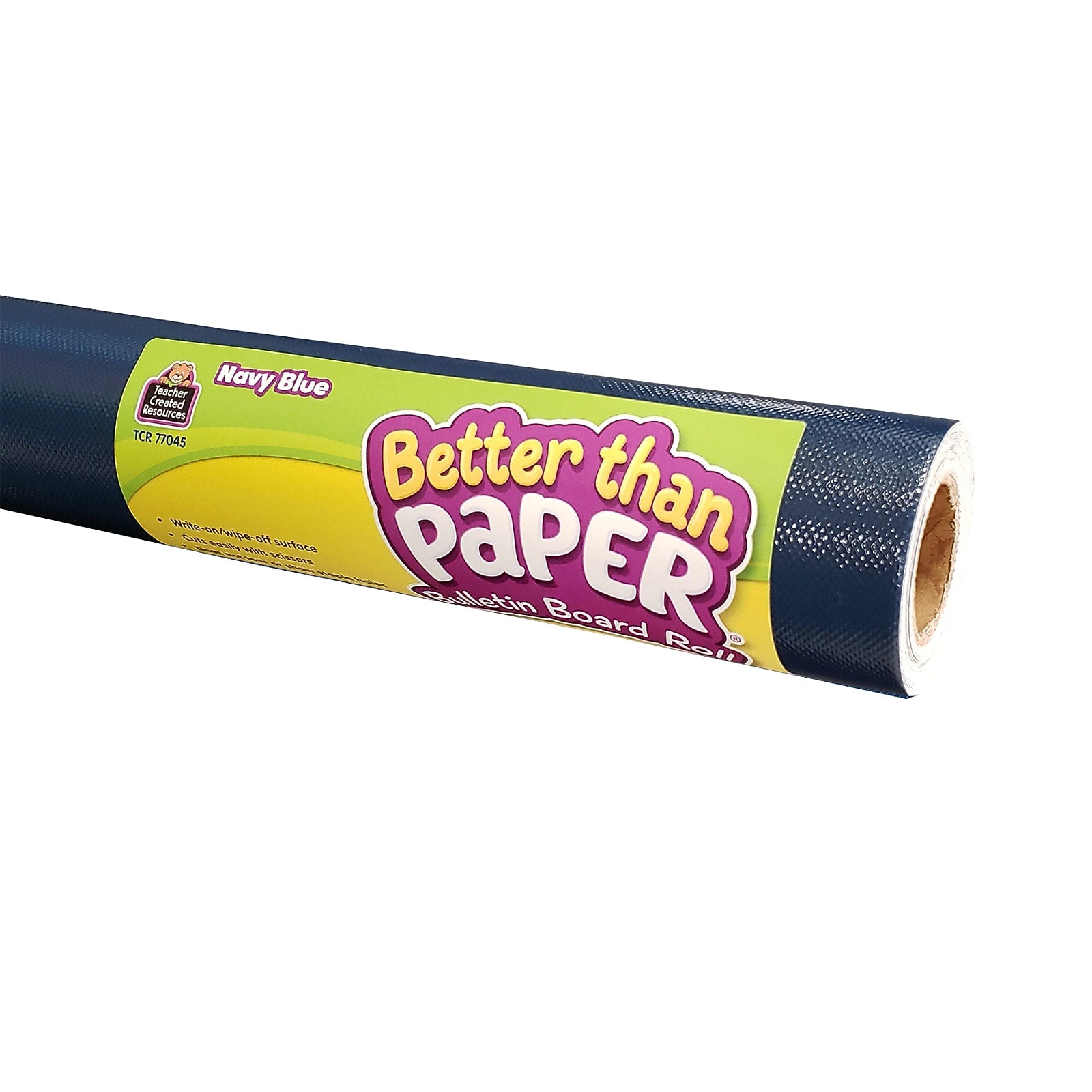 Teacher Created Resources Better Than Paper 144" x 48" Bulletin Board Roll, Navy Blue, 4/Carton (TCR32352)